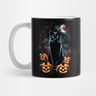 Halloween Cat 02 Mug